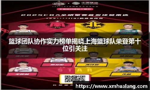 篮球团队协作实力榜单揭晓上海篮球队荣登第十位引关注